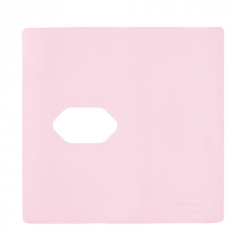 Placa p/ 1 Tomada Horizontal 4x4 - Novara Pétala